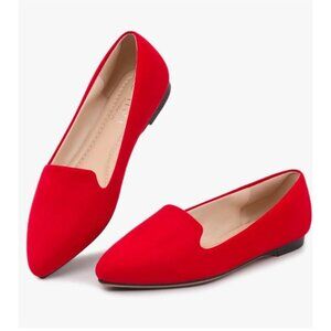 New MUSSHOE Flats for Women Dressy Comfortable Ballerina Flats Pointed Toe